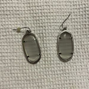 Kendra Scott quartz drop earrings
